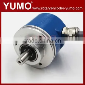 YUMO ASC5810G58mm 10mm 10 Bit SSI 5V 24V IP56 Custom Made SSI Encoder Manufacturers Absolute Rotary Encoder thumbnail-1