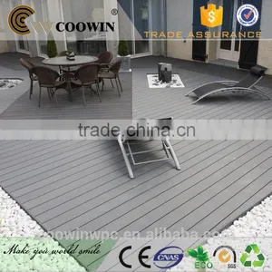 Decorative Grey Solid Artificial Indoors Interior Outdoor Wooden Flooring thumbnail-1