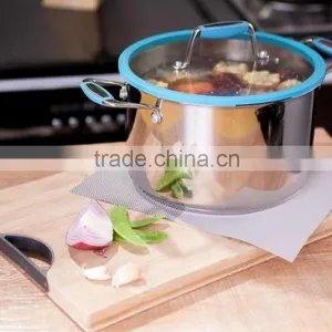 Vantage Design- High Quality 16cm/20cm/24cm Cookware Set With Impact Bonding Bottom and Silicone Handle/saucepan and Casserole thumbnail-4