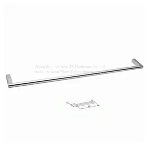 Stainless Steel Material Bathroom Double Towel Bar thumbnail-5