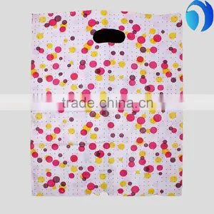 2017 Wholesale Promotional Custom HDPE Poly Handle Plastic Bag thumbnail-4