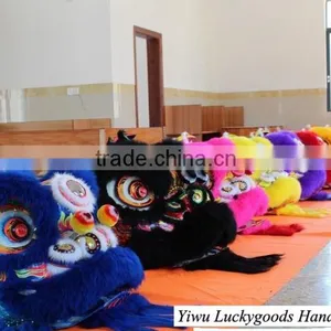 LWL011 Yellow High Quality Chinese Style New Year Costume for Sale thumbnail-3