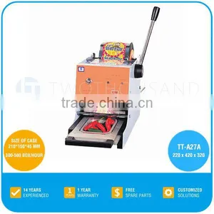 Cup Sealer Machine - 300 ~ 500 Box / Hour, 220 * 420 * 320 Mm, TT-A27A thumbnail-1