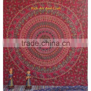 Indian Decor Mandala Tapestry Wall Hanging Hippie Throw Bohemian Twin Bedspread Yoga Mat Gift thumbnail-1