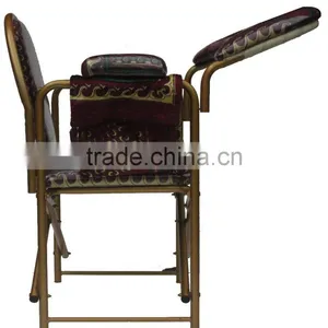 Folding & Knocked Down Muslim Prayer Chair for Elder - With Prayer Pad & Koran Pocket thumbnail-3
