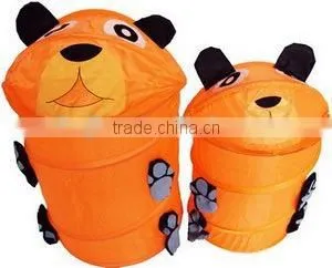 Functional Fold up Flap Laundry Basket (BWY001) thumbnail-1