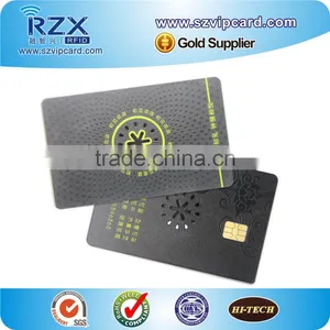 Black Stainles Steel Contact IC Card/ Business Card/ Metal Card thumbnail-1