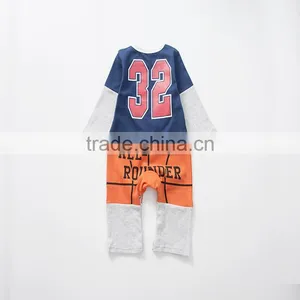 Wholesale 2016 Newborn Baby Clothes Organic Cotton Baby Rompers thumbnail-6