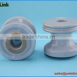 Highest Grade Electrical Wet-process Porcelain Spool Insulator thumbnail-1