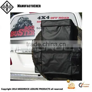Rear Wheel Storage Rubbish Kit Recovery Bag 4X4 4WD Spare Snatch PVC thumbnail-1