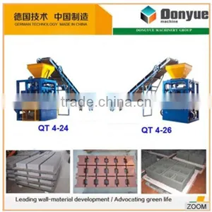 Nigeria Low Investment Business QT4-24 Block Making Machine thumbnail-1
