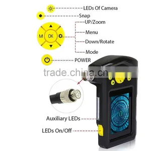 8.2mm Digital Waterproof Handheld Endoscope Digital Inspection Camera System 2.7 Inch Screen Monitor and 1 Meter Cable thumbnail-3