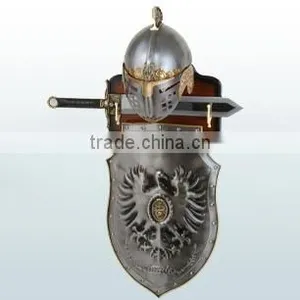 Medieval Leather Decorative Shield thumbnail-2