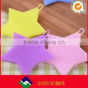 Hot Sale Kitchen Tool Fruits Vegetables Scrubber Brush Protect Cleaning Brushes Silicone Scrub Brushes thumbnail-6