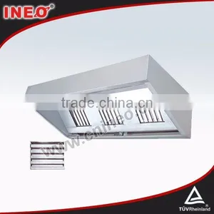 Commercial Stainless Steel Restaurant Hood thumbnail-1