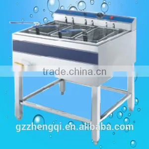Hot Sale 1-tank 3-basket Fried Chicken, Potato Chips Fryer(ZQ-86) thumbnail-1