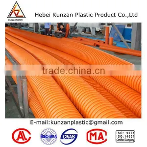 Conduit Plastic Corrugated Modified PP MPP Pipe thumbnail-3
