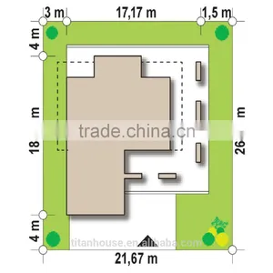 Low Cost Light Steel Prefabricated Residence for Sale thumbnail-3