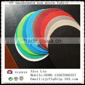 Recycled Non-woven Fabric / Renewable Raw Materials Nonwoven Fabric / pp Non Woven Fabric thumbnail-6