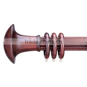 Curtain Pole,curtain Rod,dome Finial on Pole(B190040) thumbnail-1