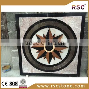 Black and White Marble Pattern Floor Tile thumbnail-1