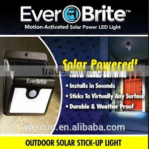 Solar LED Sensor Wall Night Light for Outdoor Waterproof Corridor thumbnail-1