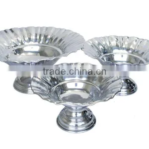 Aluminum Fruit Bowl, Aluminum Bowls Set of 3 thumbnail-1
