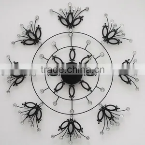 2013 Metal Gift Wall Clock/metal Acrylic Diamond Clock thumbnail-1