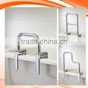 Bath Safety ONE LEVEL CHROME BATHTUB GRAB RAIL/BAR MIT thumbnail-1