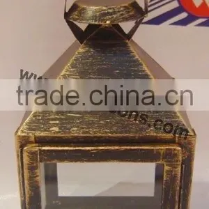 Home Decoration Black Metal Lantern/candle Holder thumbnail-4