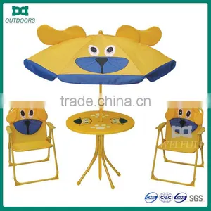 Portable Kids Camping Folding Chair and Table Set thumbnail-1