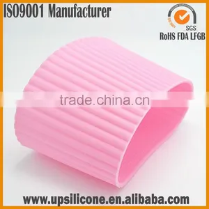 Silicone Sleeve for Coffee Cup Custom Mug Rubber Ring thumbnail-3