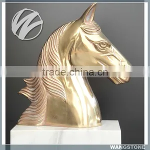 Horse Head Metal Sculpture thumbnail-3
