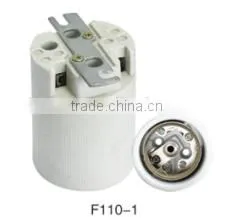 E40 Ceramic Porcelain Screw Cap Lamp Holder With Bracket thumbnail-3