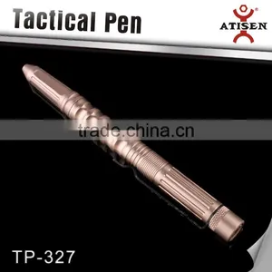 Portable Aluminum Self Defense Tactical Pen Glass Breaker Tool With LED Lamp thumbnail-2