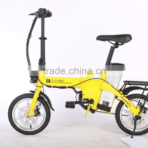 48V 250W 14 Inch Electric Mini Bike Folding Bike for Adults thumbnail-1