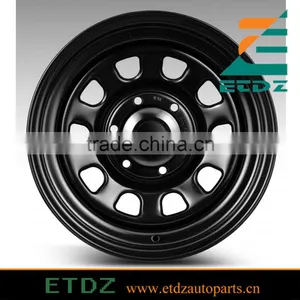 15x8 D Hole D Window Steel Wheels for 4x4, SUV & Trailers thumbnail-3