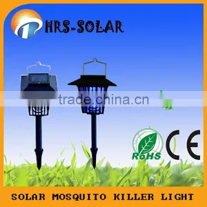 High Quality Indoor Outdoor Garden Solar Powered Ultra Purple Light Inspect Pest Mosquitoes Killer Repellent Lantern thumbnail-1