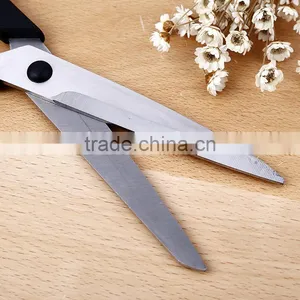 Factory Wholesale High Quality Stainless Steel Blade Rubber and Plastic Office Scissors thumbnail-5