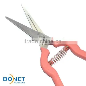 SGA0013 8-1/4" Agricultural Tools Garden Spring Frorist Scissors thumbnail-3