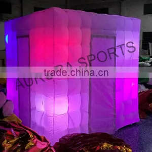 Cheap Commercial LED Inflatable Photo Booth Inflatable Photo Booth Enclosure thumbnail-5