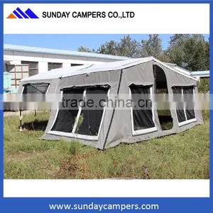 Outdoor 2017 Wholesale New Design Folding Camper Trailer Tent thumbnail-1