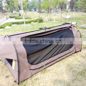 Outdoor Camping Swag Tent Dome Canvas Tent thumbnail-3