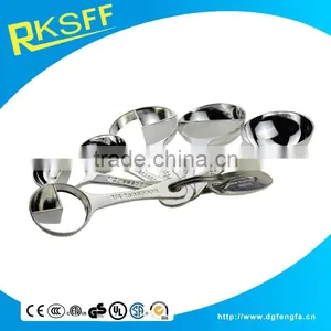 Manufacturer Directly Hot Sale Cheap Super Quality Chrome Plate Metal Measuring Spoon thumbnail-5