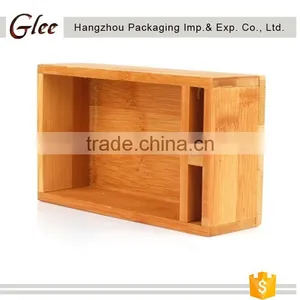 Multi-functional Simple and Creative Bamboo Decorative Foldable Storage Box thumbnail-2