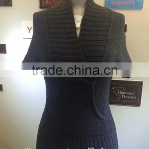 2015 Newest Design Knitted Sweater Pullover Dress thumbnail-1