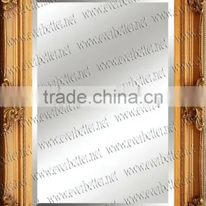 Polyresin Traditional Vintage Unique Country Style Wooden Wall Mirror thumbnail-1
