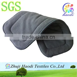 Eco-friendly Washable 5 Layers Charcoal Bamboo Diaper Insert for Baby Cloth Diaper thumbnail-1