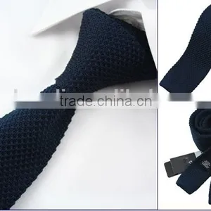 HD2-T59 Solid Men's New Fashion Knitted Narrow Neck Tie for Party thumbnail-1