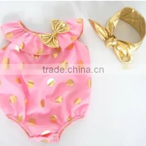 Cute Baby Girl Rompers Newborn Baby Romper Soft Baby Cotton Romper thumbnail-1